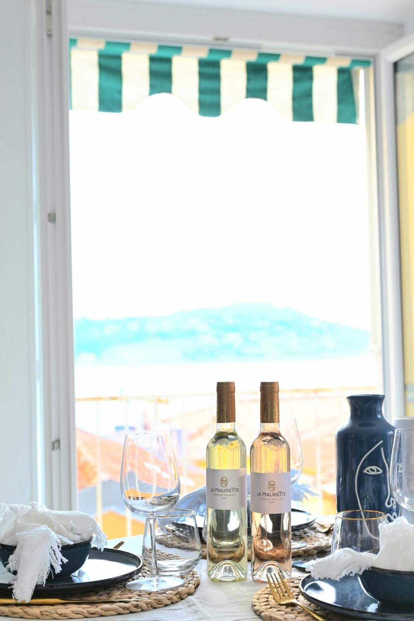 The Seaside Serenity - Calm & Charming Bay View Flat - Heart Of Villefranche 外观 照片